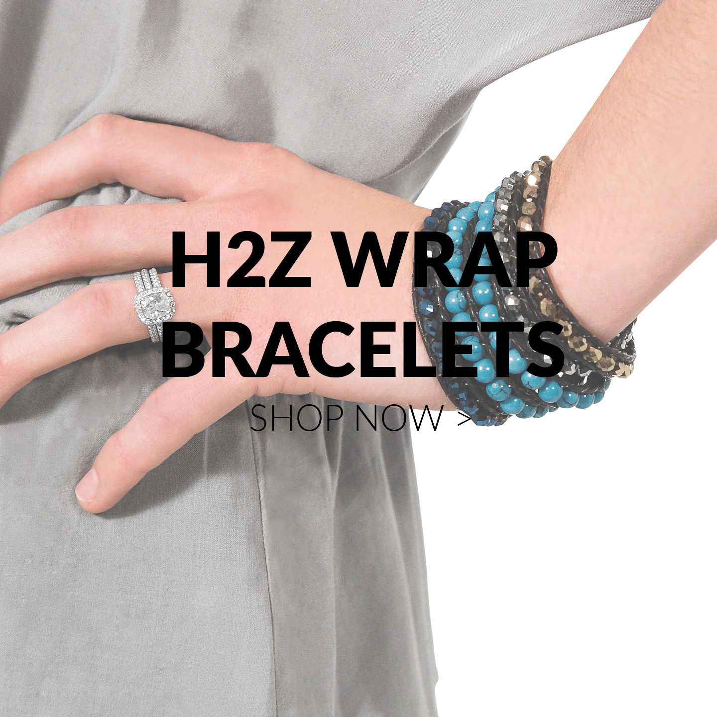 H2Z Wrap Bracelets
